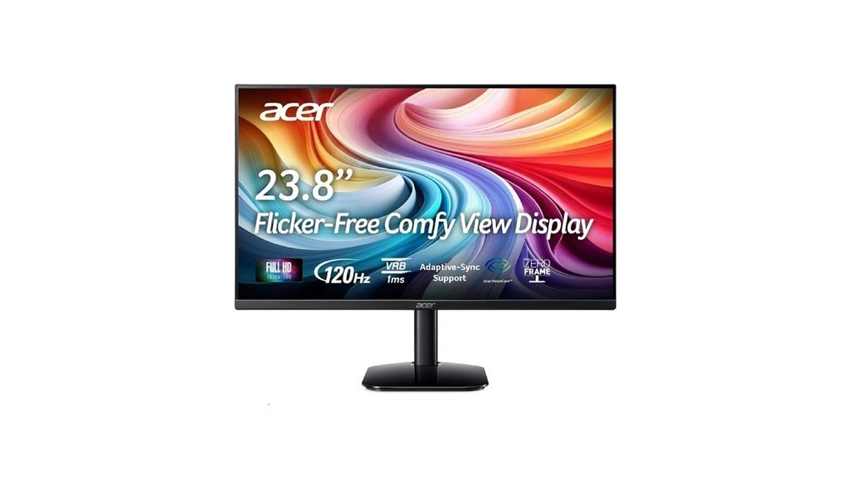 Acer Ka242y G0bi 23.8" Full Hd (1920 X 1080) Zero-frame