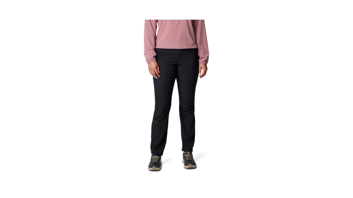 Columbia Womens Leslie Falls Ii Stretch Pant, Black, 14 Short