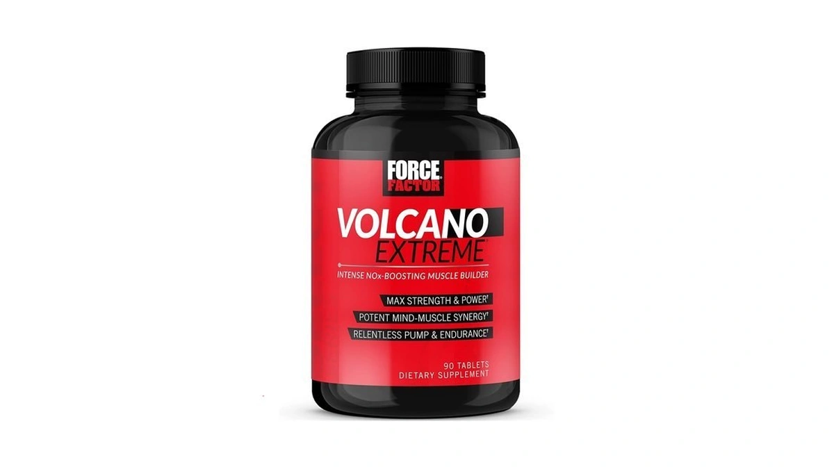 Force Factor Volcano Extreme Pre Workout Nitric Oxide Booster Supplement