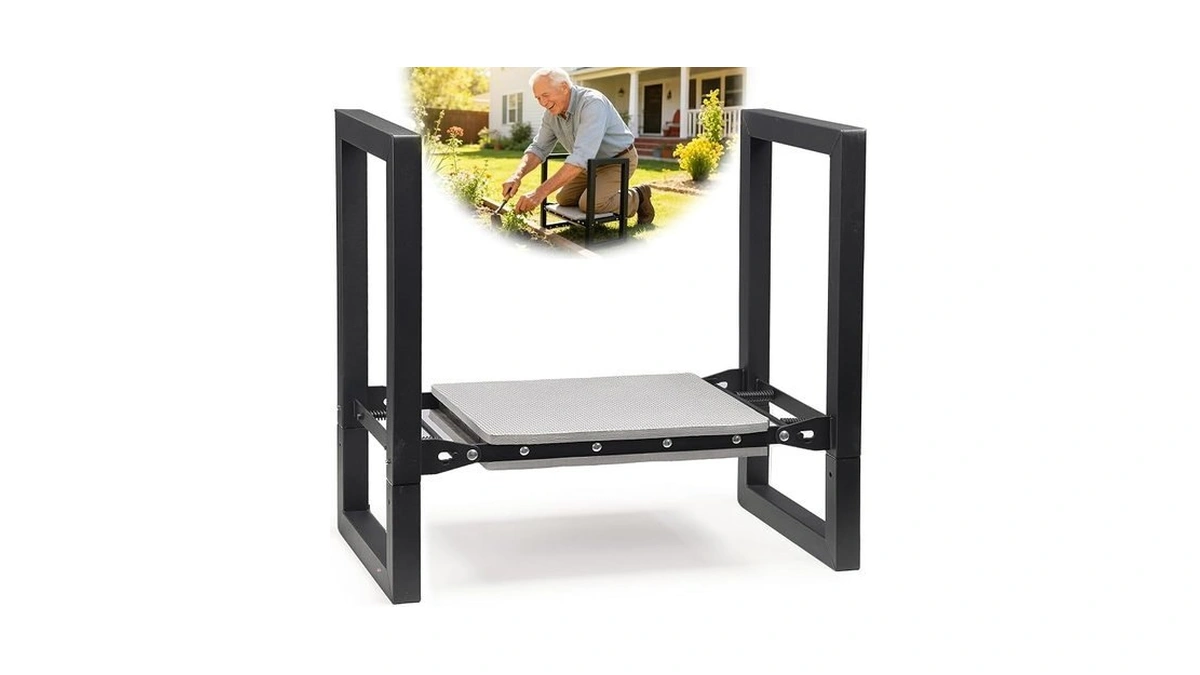 Diovplx Garden Kneeler And Seat Heavy Duty - 12.7" Wide