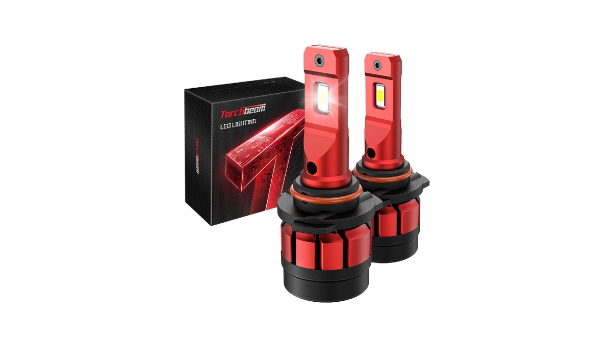 Torchbeam 9005 Led Lights, 36000lm White Bulbs With Turbo Cooling