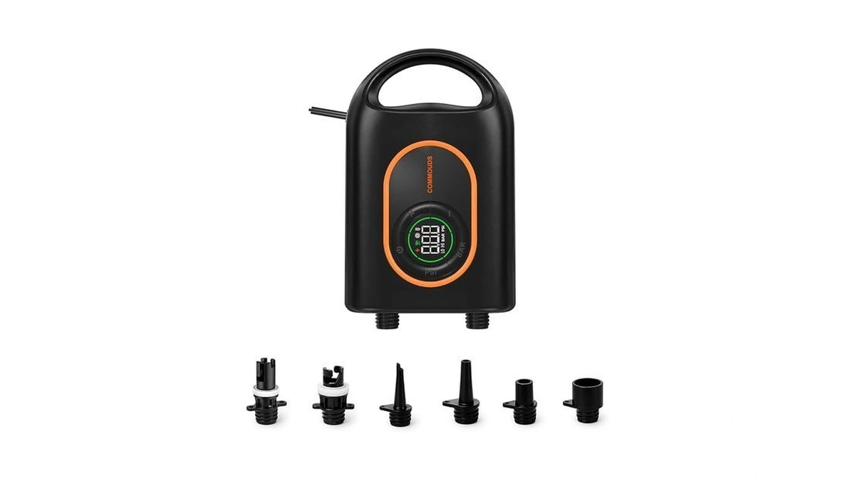 Electric Paddle Board Pump 20psi, Sup Air Pump With Auto
