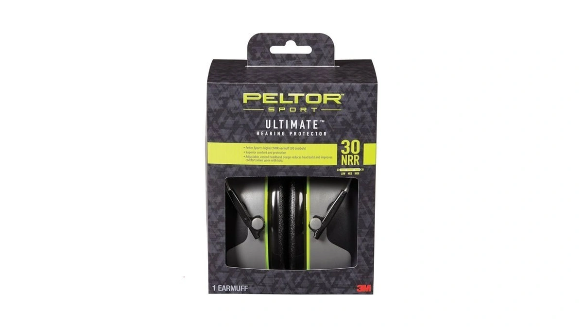 Peltor Sport Ultimate Hearing Protector, Noise Reduction Rating (nrr) 30