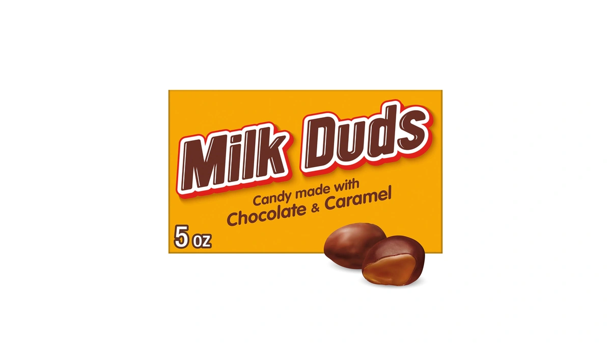 Milk Duds Chocolate And Caramel Candy Box, 5 Oz