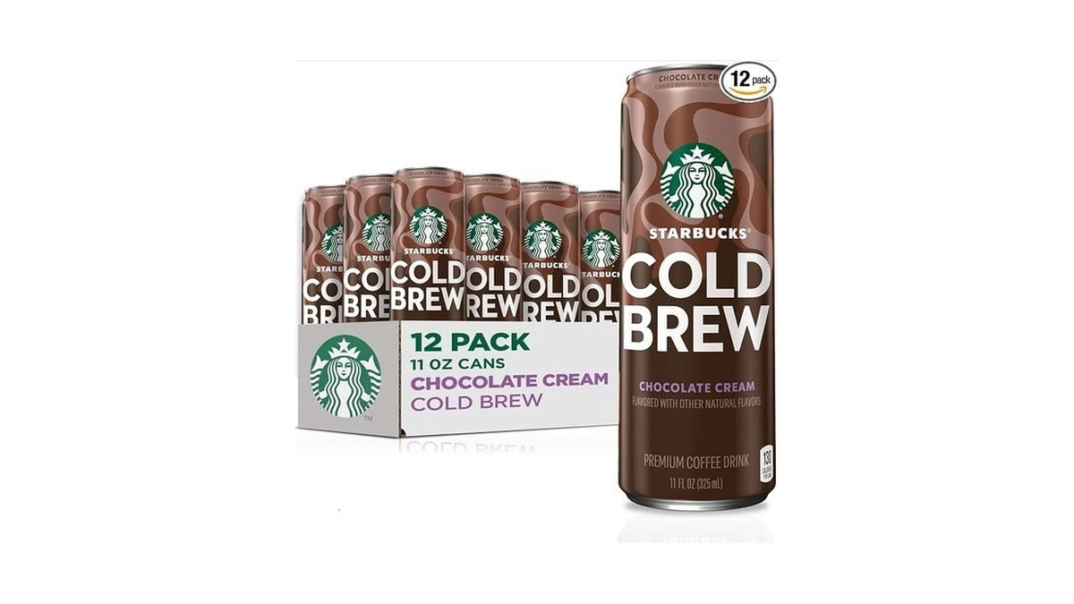 Starbucks Cold Brew Coffee, Chocolate Cream, 11 Fl Oz Cans