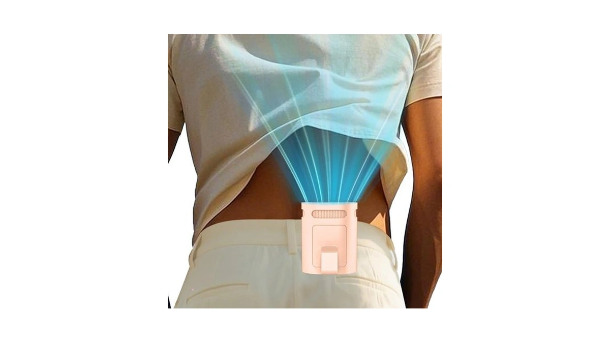 Shirt Fan Clip- Compact Portable Fans That Blow Cold Air