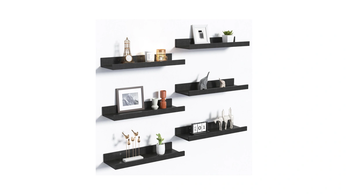 Upsimples Floating Shelves For Wall, Wall Shelves For Decor Storage