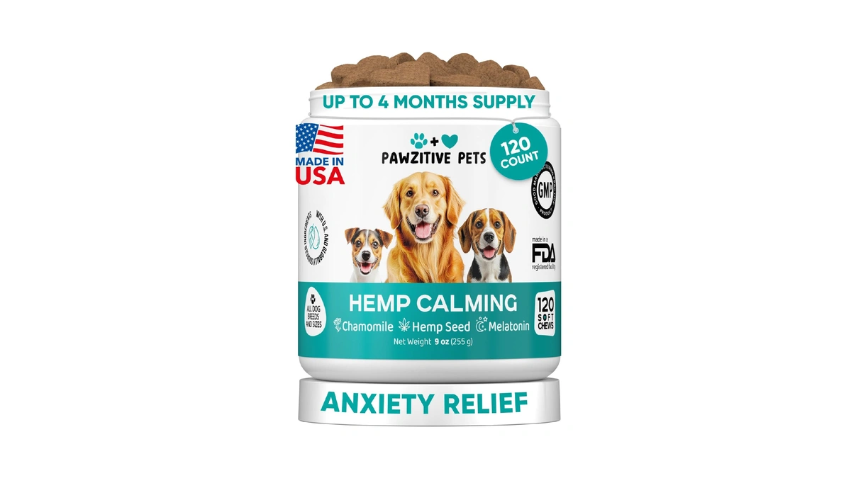 Hemp Calming Chews For Dogs - Dog Calming Chews For