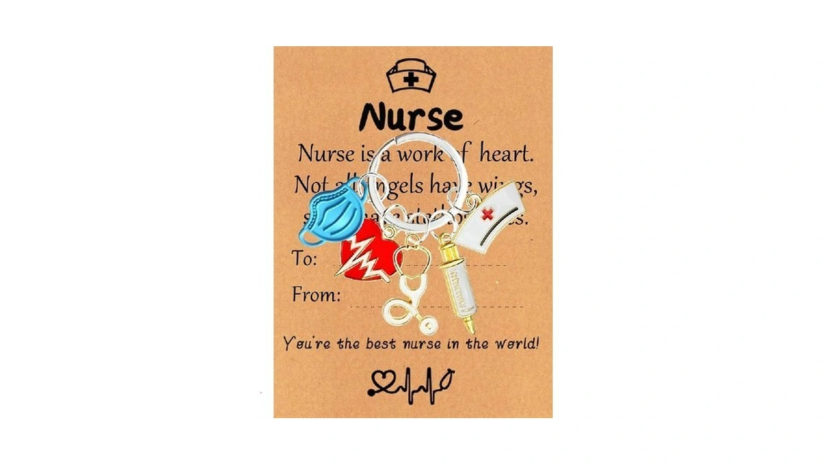 Ownmysty Nurse Gifts For Women Keychain, Nurse Appreciation Gifts Accessories