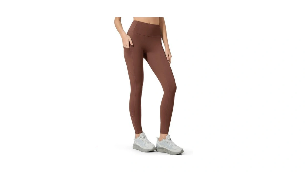 Aoprel High Waisted Yoga Pants With Pockets β Tummy Control