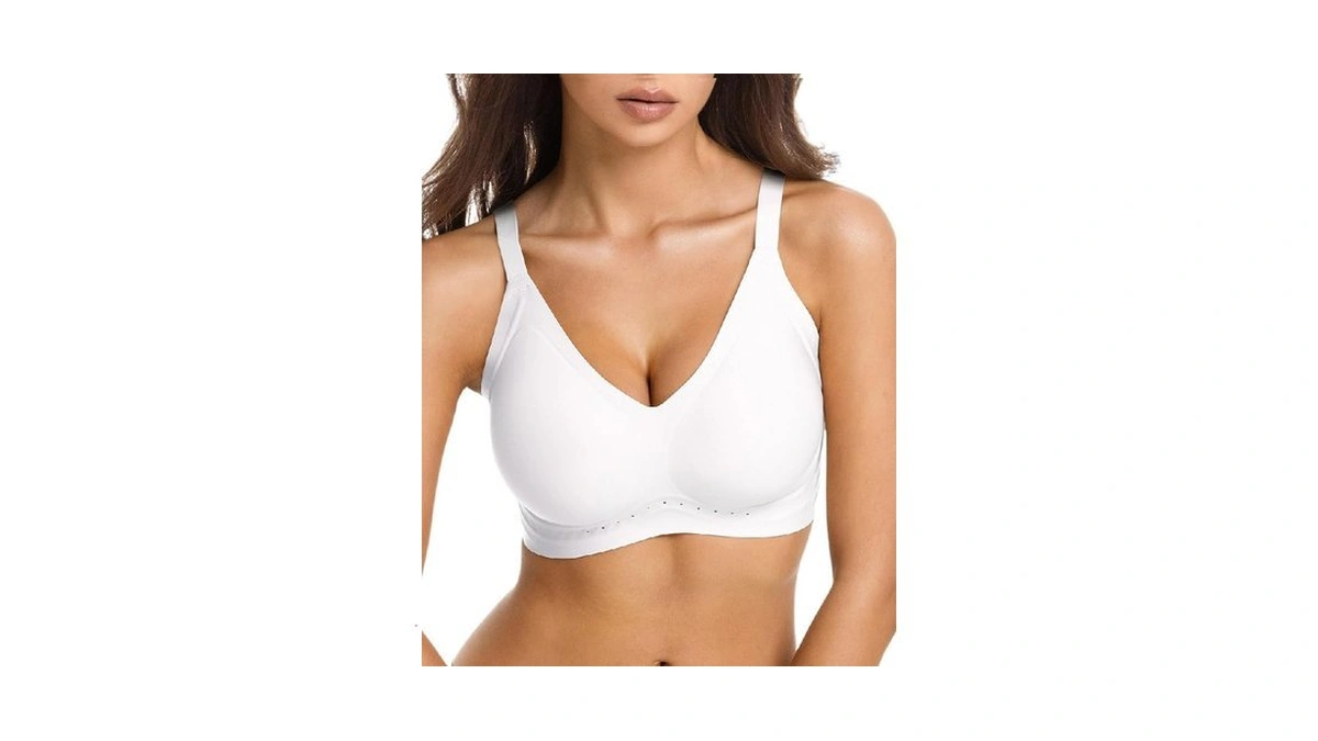 Aubrasen Jelly Wireless Push Up Bra 53 Vents Breathable Seamless