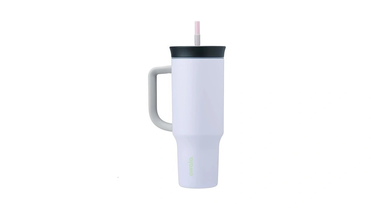 Owala Stainless Steel Triple Layer Insulated Travel Tumbler With Spill