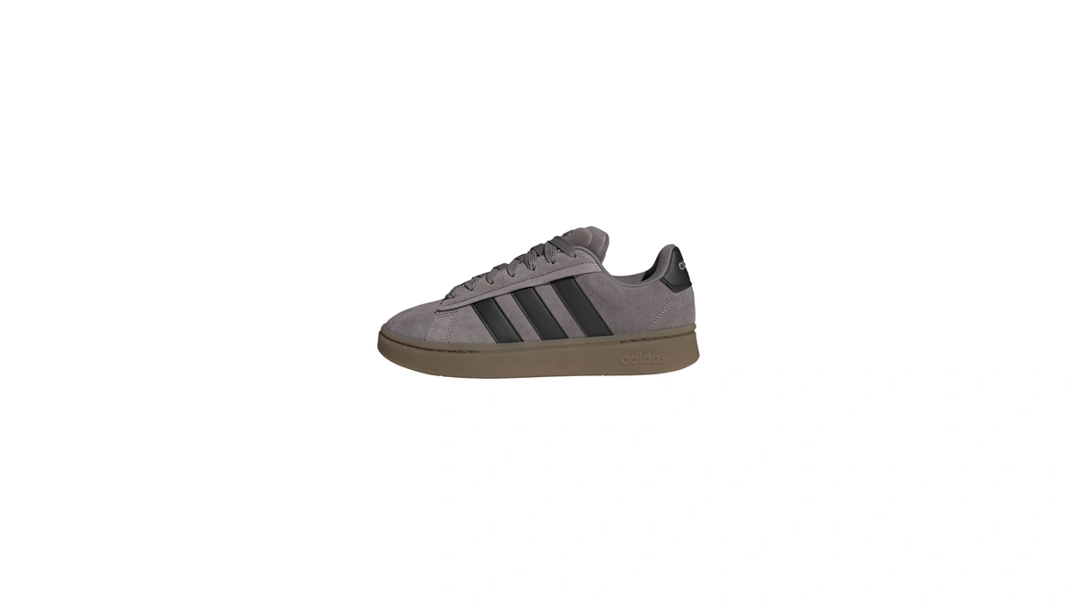 Adidas Men's Grand Court Alpha, Taupe Oxide/black/gum, 10.5
