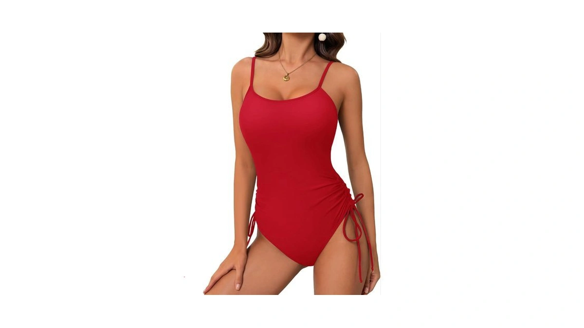 Ieeilulu Women One Piece Swimsuits Tummy Control Bathing Suit Cutout