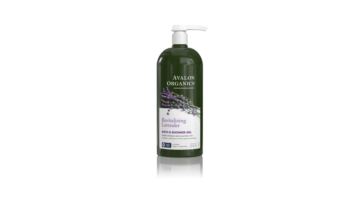 Avalon Organics Bath & Shower Gel, Revitalizing Lavender, 32 Oz