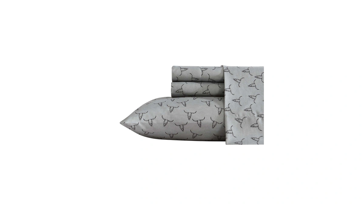 Wrangler - King Size Sheet Set, Ultra-soft & Wrinkle-resistant Bedding