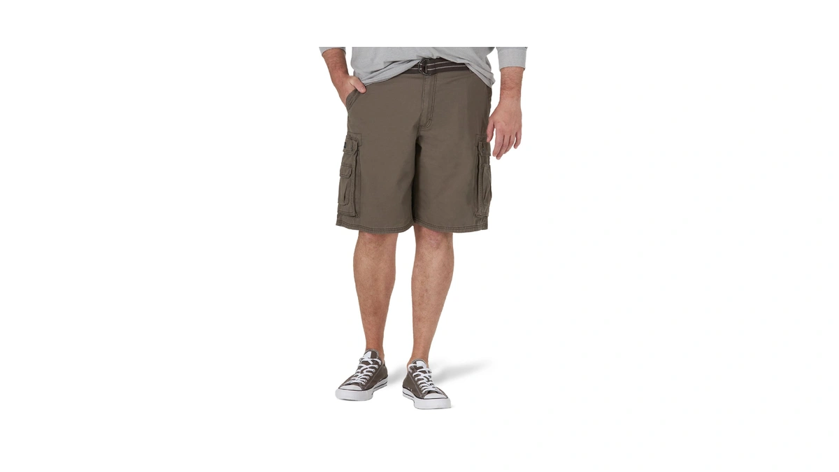 Lee Men's Big And Tall New Belted Wyoming Cargo Short,