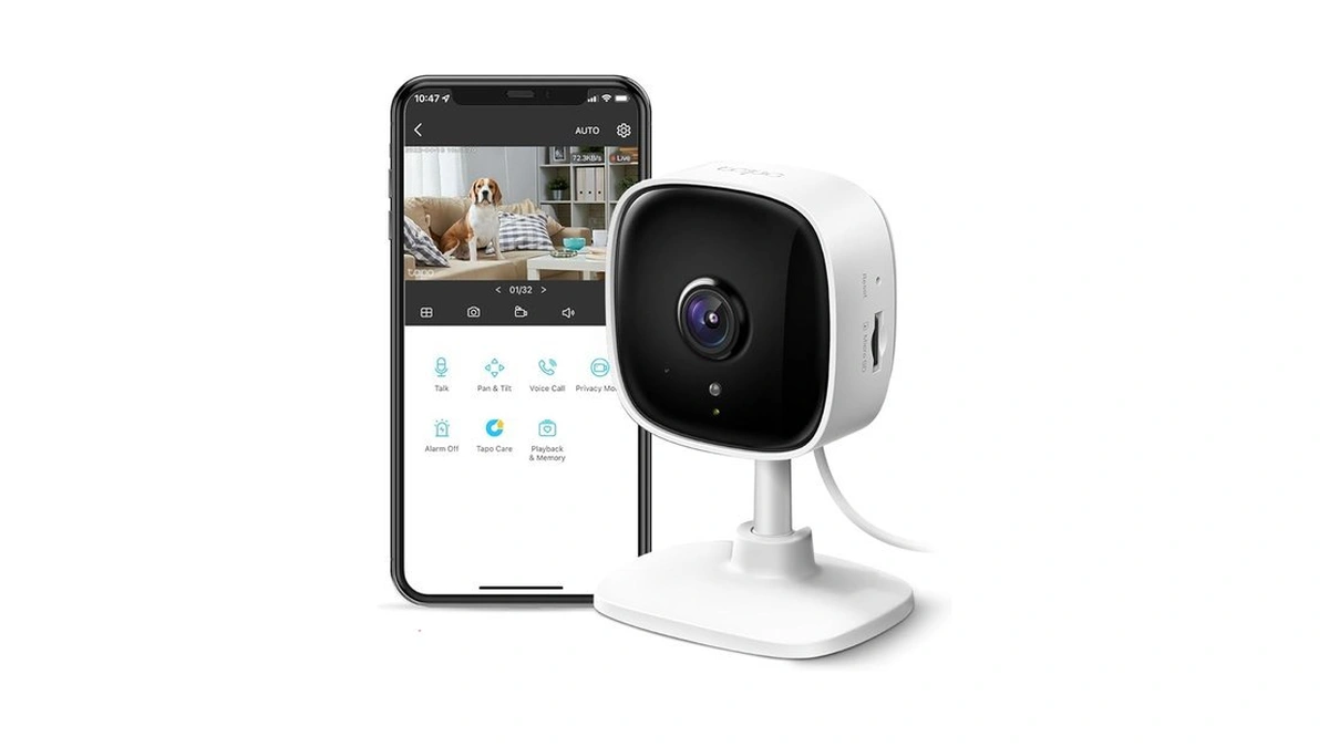 Tp-link Tapo 1080p Indoor Security Camera For Baby Monitor, Dog