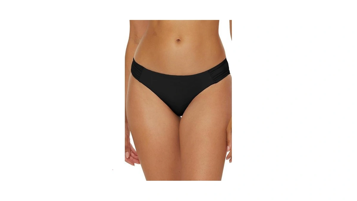Becca Women's Standard Color Code Hipster Bikini Bottom, Cheeky Coverage,