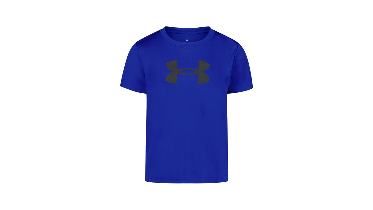 Under Armour Boys' Short Sleeve Logo Graphic T-shirt, Lightweight &