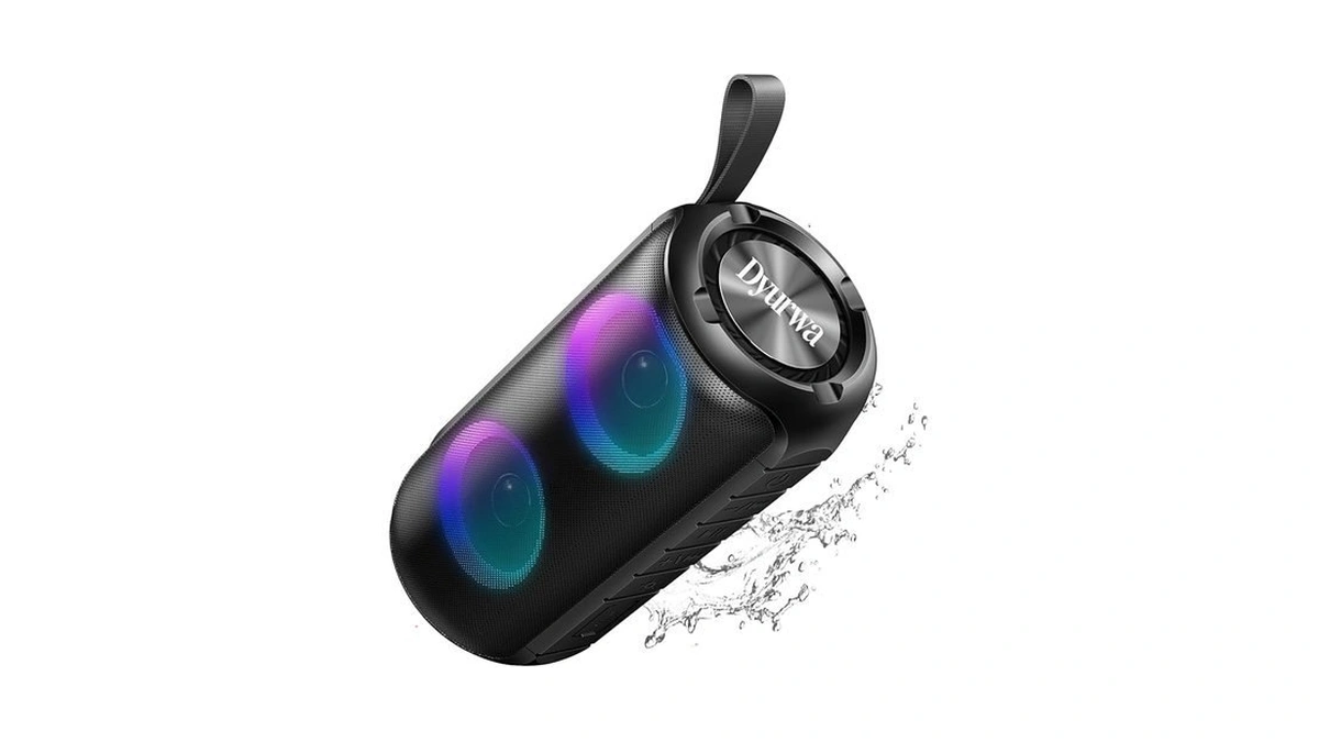 Dyurwa Portable Bluetooth Speaker, 30w Powerful Sound With Bass,wireless Tws