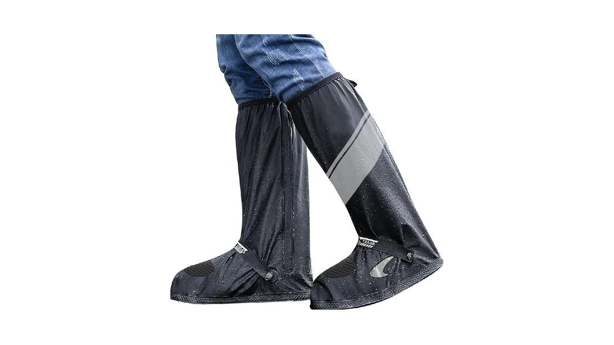 Waterproof Shoe Covers Rain Shoe Cover With Reflector For Men