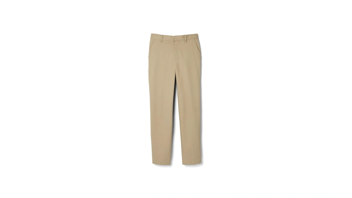 French Toast Boys' Relaxed Fit Twill Pant With Adjustable Waist