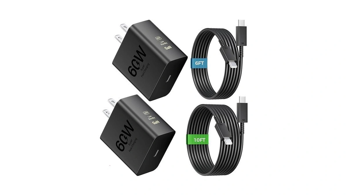 60w Super Fast Charger Usb C, Type C Charger Fast