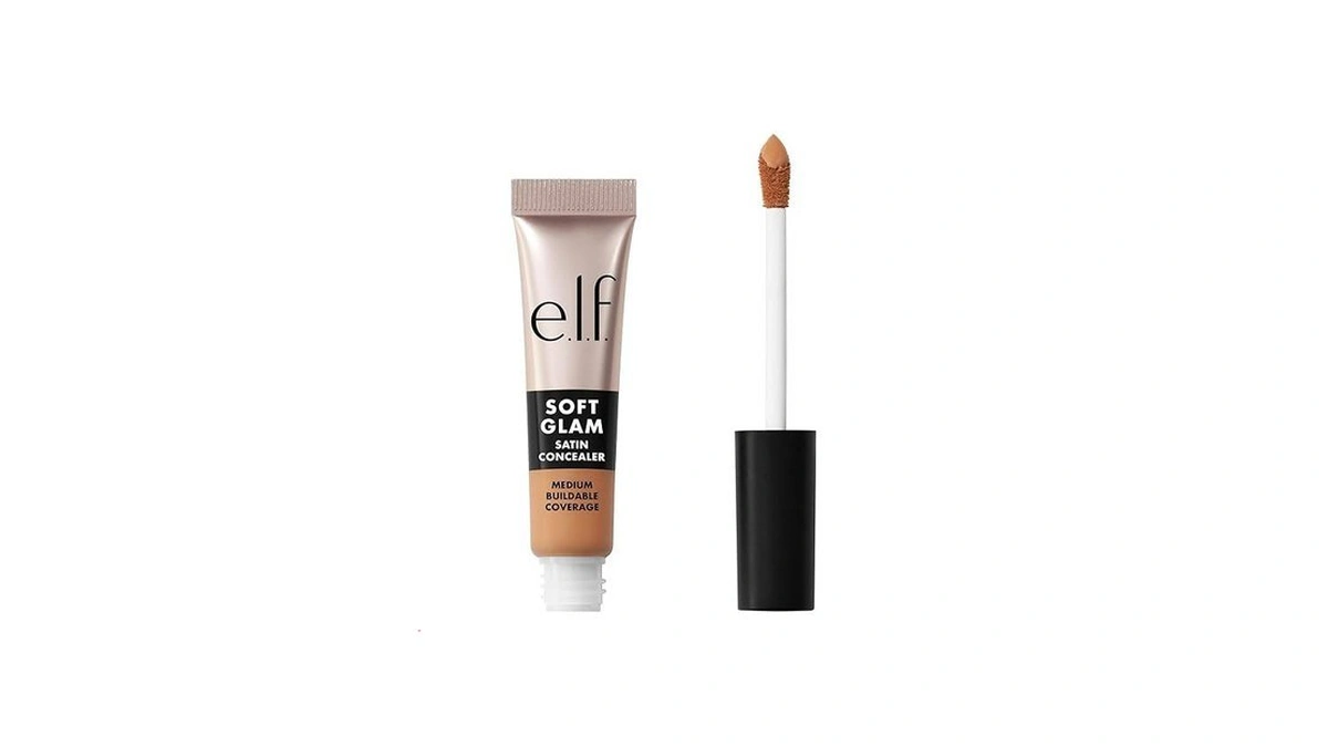 E.l.f. Soft Glam Satin Concealer, Medium Coverage For Blemishes &
