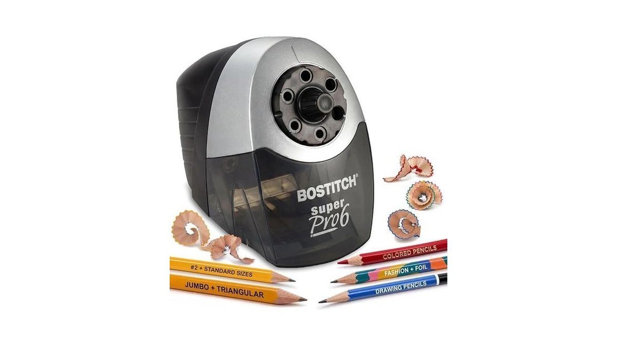 Bostitch Office Superpro 6 Commercial Electric Pencil Sharpener, Heavy Duty