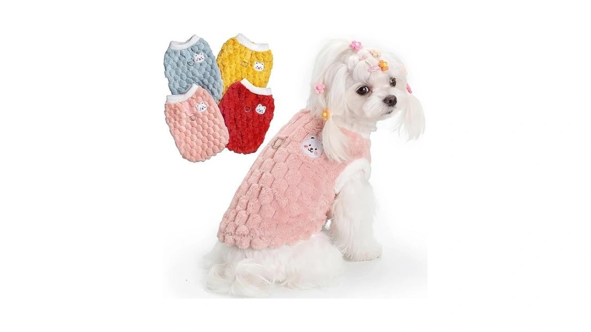 Jialinifery Dog Sweater For Small Dogs Puppy Cats Winter Warm
