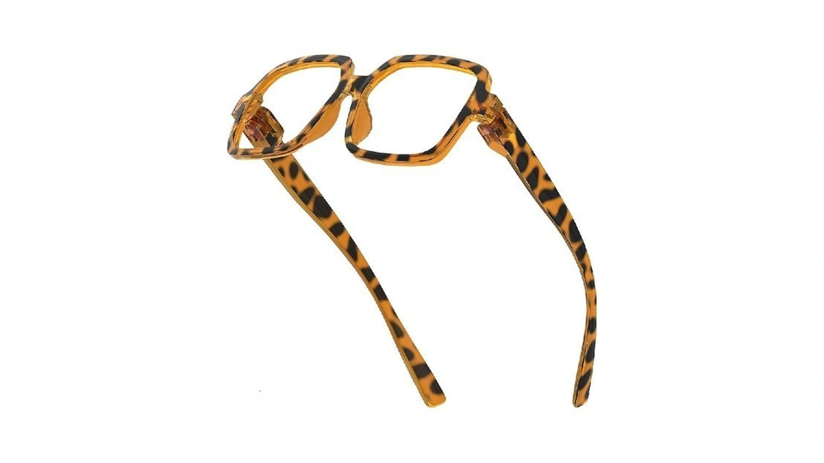 Eyekepper Blue Light Glasses Men Women, Square Tortoise Frame Eyeglasses