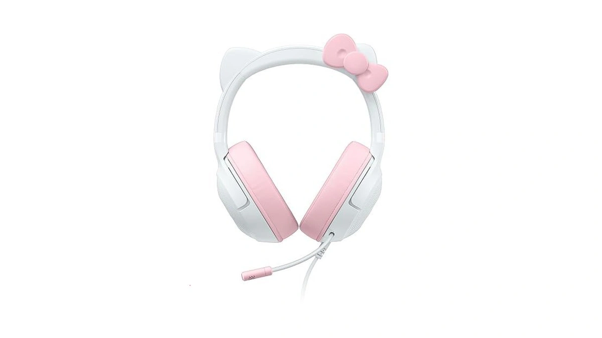 Razer Kraken Kitty V2 Usb Wired Headset: Hello Kitty Ears
