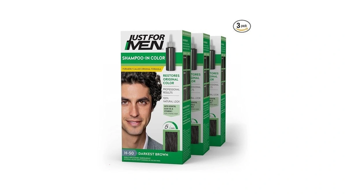 Just For Men Shampoo-in Color (formerly Original Formula), Mens Hair