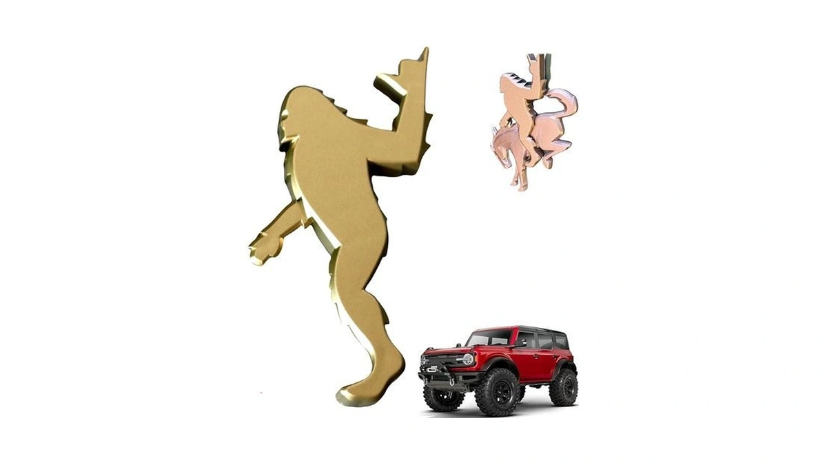 Add-a-sasquatch Emblem For Bronco, 3x4 Inch, Off-road Decal With 3m