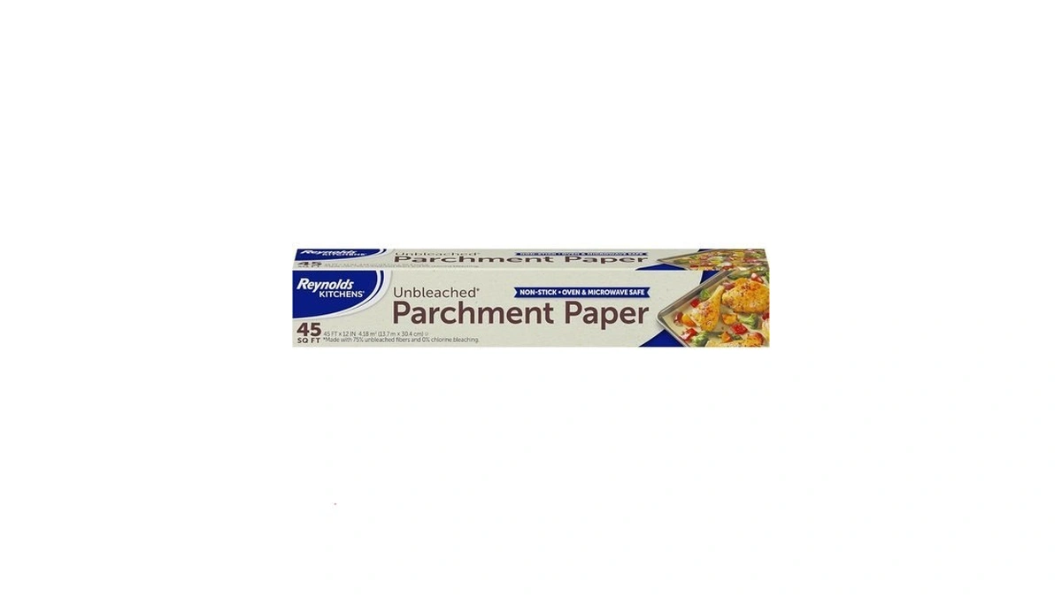Reynolds Kitchens Unbleached Parchment Paper Roll, Non Stick Parchment Paper