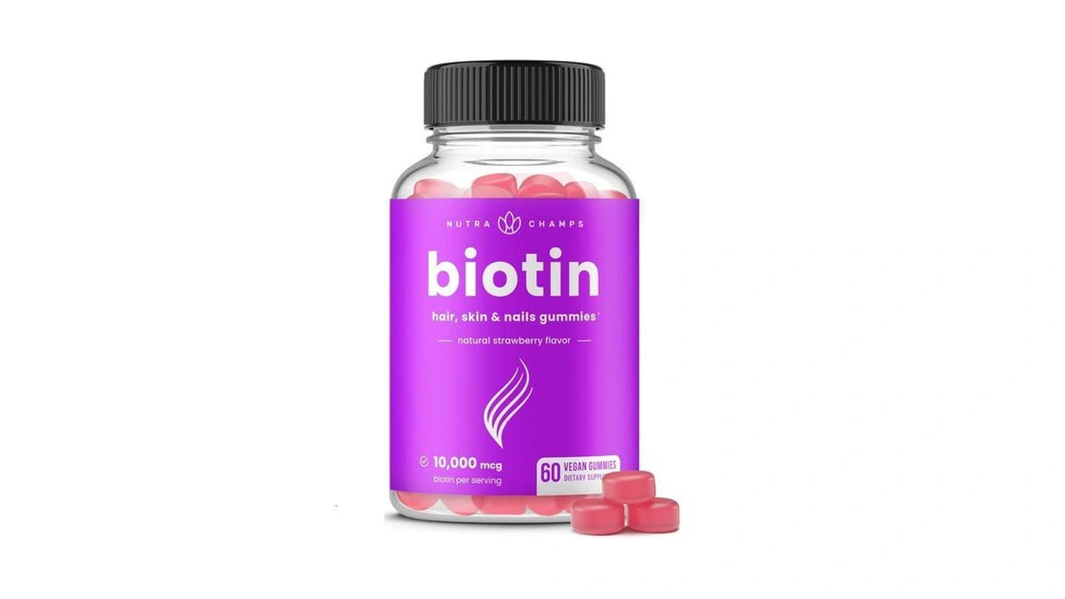 Nutrachamps Biotin Gummies 10000mcg [high Potency] For Healthy Hair, Skin