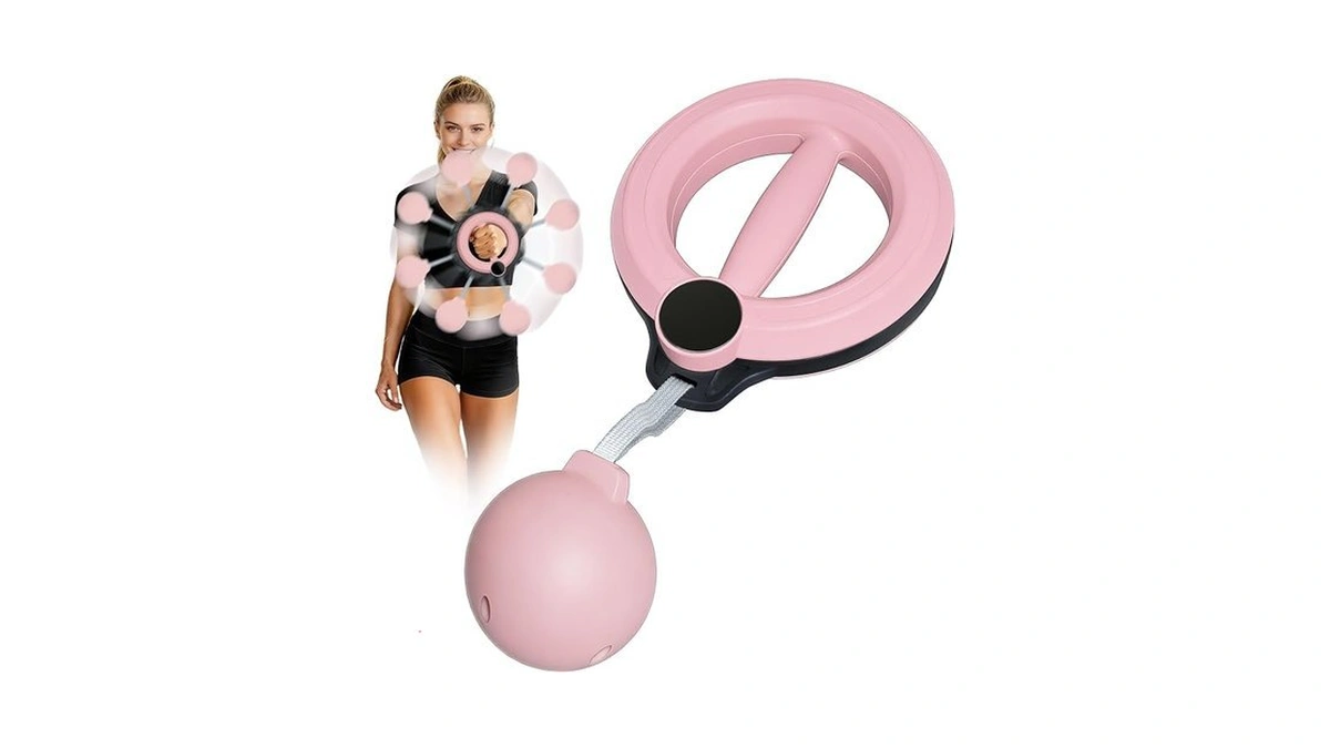 Brobantle 360Β° Arm Workout Equipment,rotating Ropeless Battle Ropes For Home