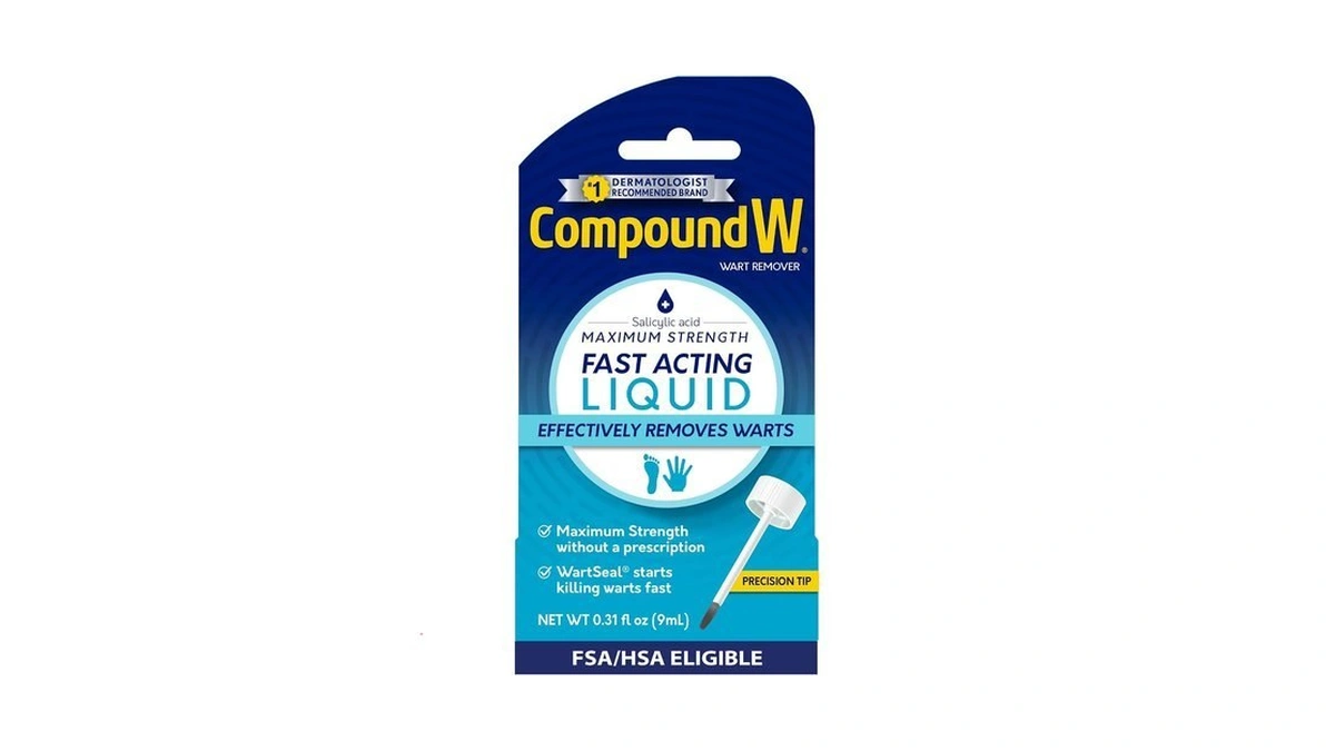 Compound W Maximum Strength Wart Remover, Fast-acting Liquid With Salicylic