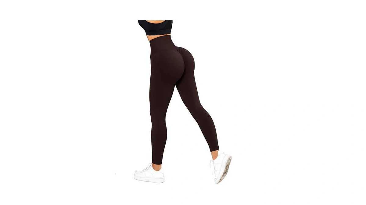 Rxrxcoco Womens Seamless Butt Lifting Leggings High Waisted Yoga Pants