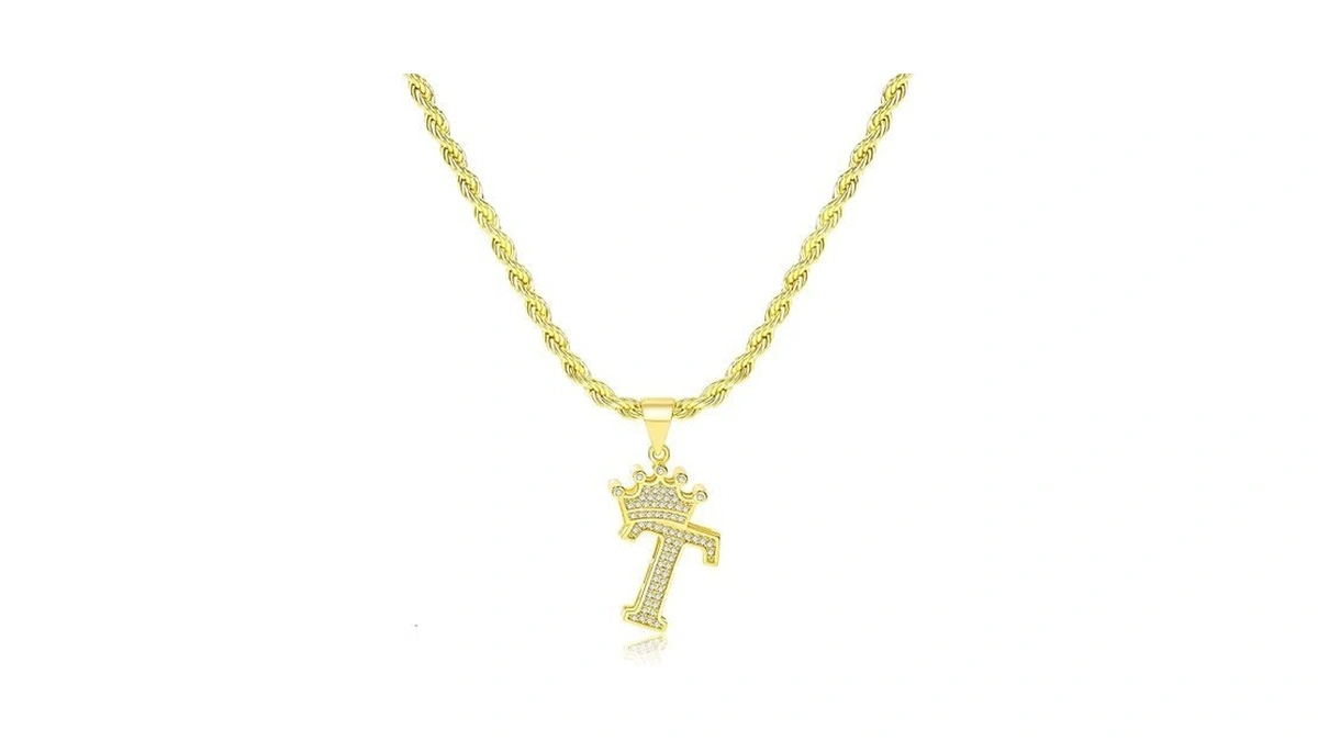 Amazon code: Kynox A-z Initial Necklace 14k Gold Pend