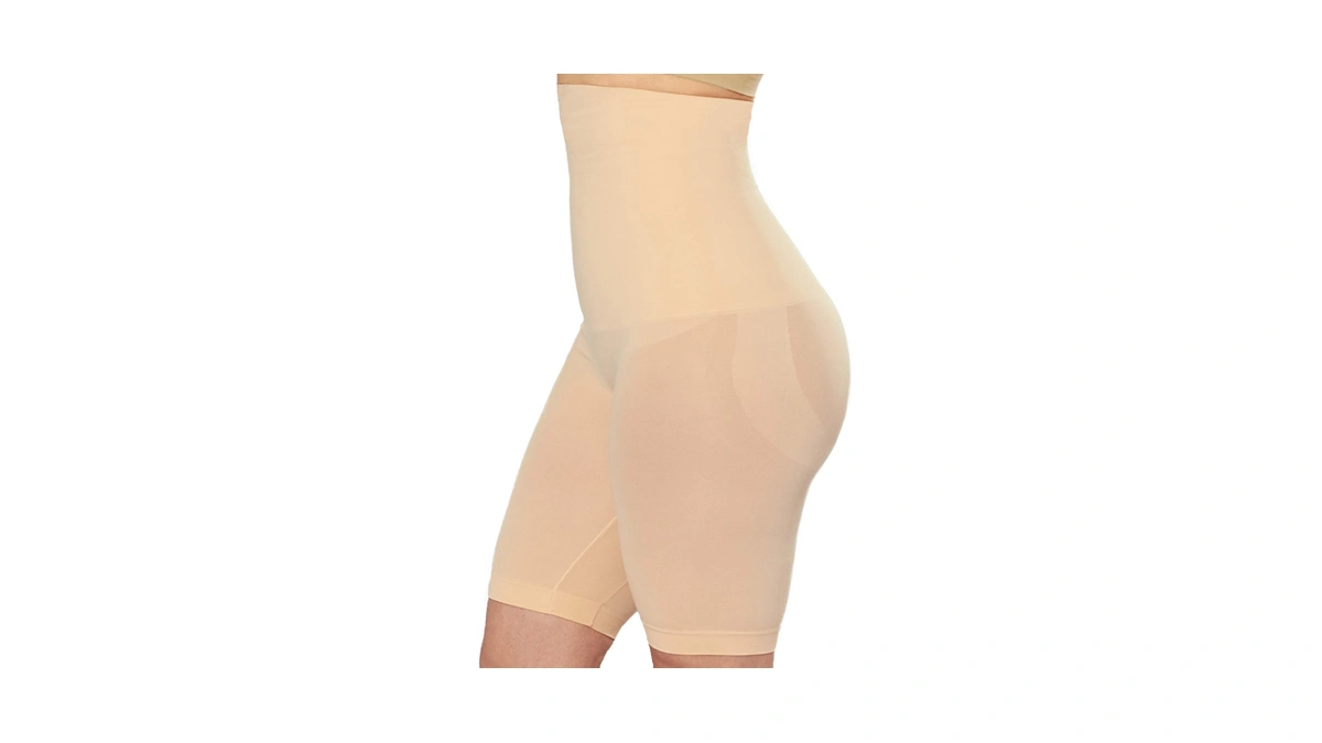 Shapermint Shapewear For Women - High-waisted Shapewear Tummy Control Shorts,