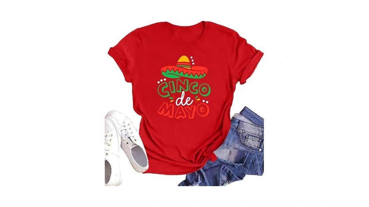 Cinco De Mayo Shirt Women: Let's Fiesta Shirt Mexican Party