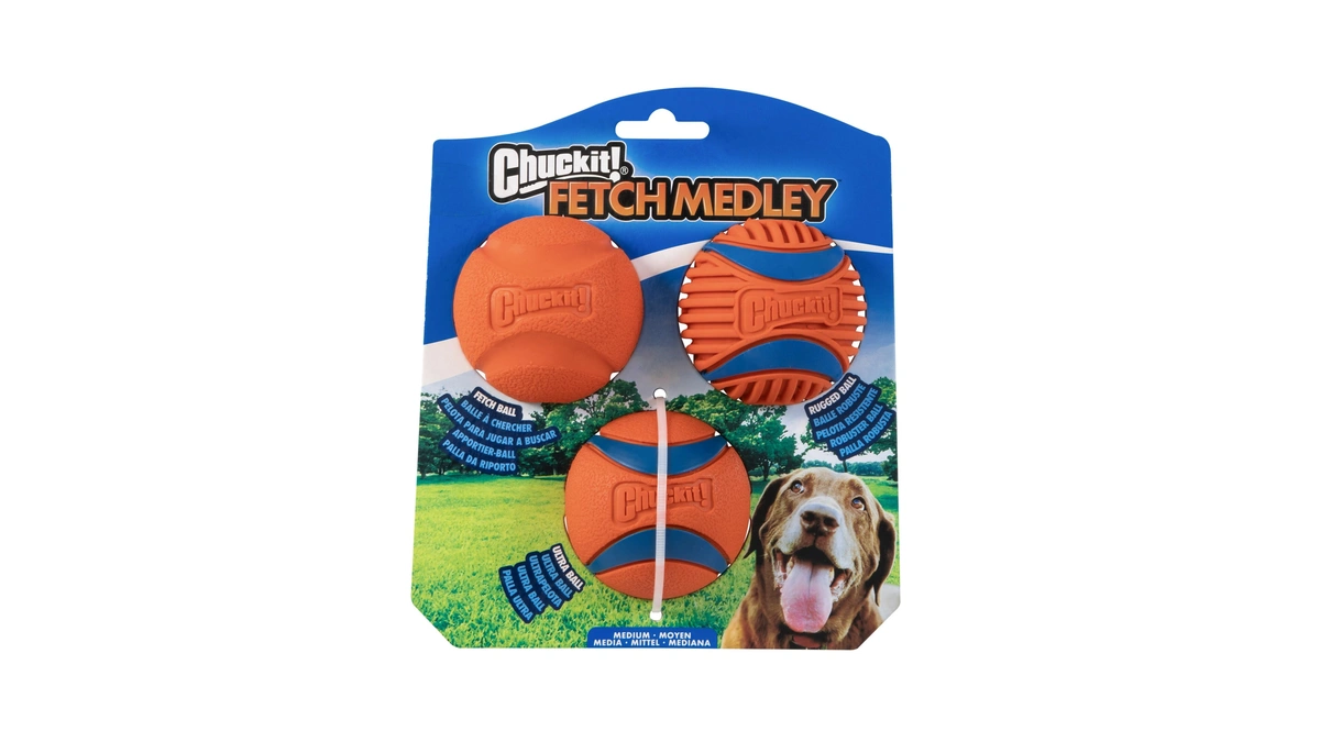Chuckit! Dog Balls - Interactive Dog Toys, High-bounce Fetch Ball,