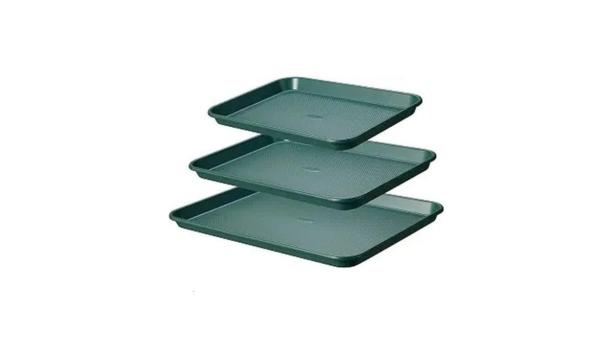 Carote 3-piece Baking Pan Set - Bakeware Set, Baking Sheet
