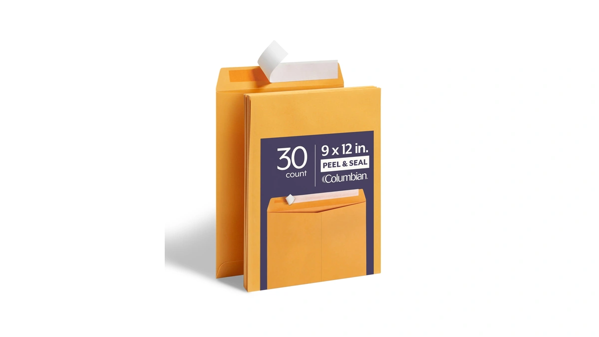 Columbian 9 X 12 Catalog Envelopes, 30 Pack, Document Envelopes
