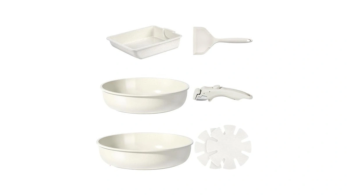 Gipp Ceramic Pots And Pans Set Non Stick, Nonstick Detachable