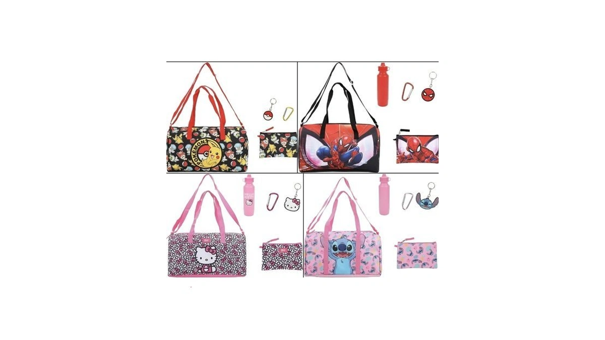 Lilo & Stitch Tropical Stitch 5-piece Duffel Bag Set