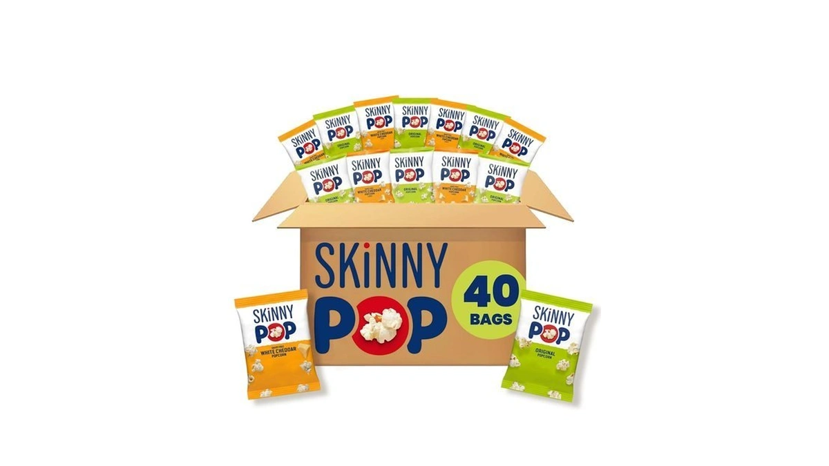 Skinnypop Popcorn, Original And Dairy-free White Cheddar Variety Pack, Whole