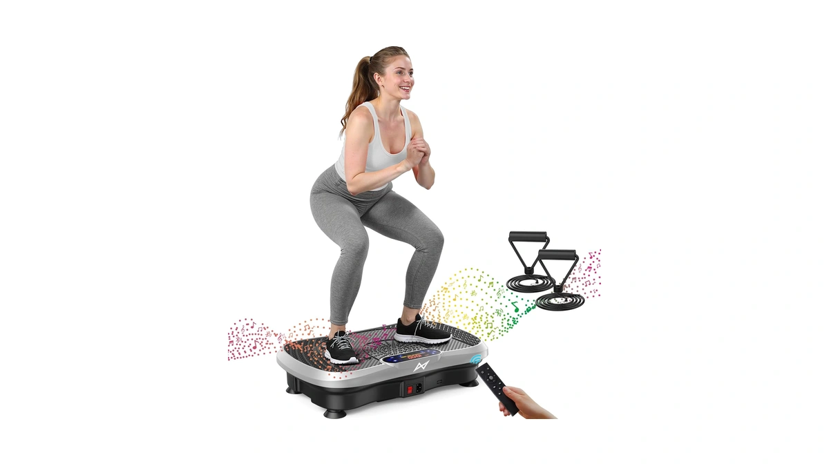 Axv Vibration Plate Fitness Platform Exercise Machine Vibrating Shaking Full